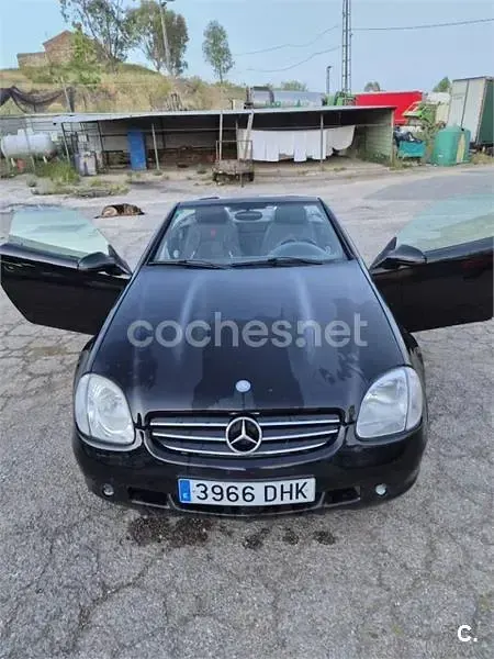 Usado Mercedes SLK230 193 CV (141 kW) 1997 Negro Descapotable