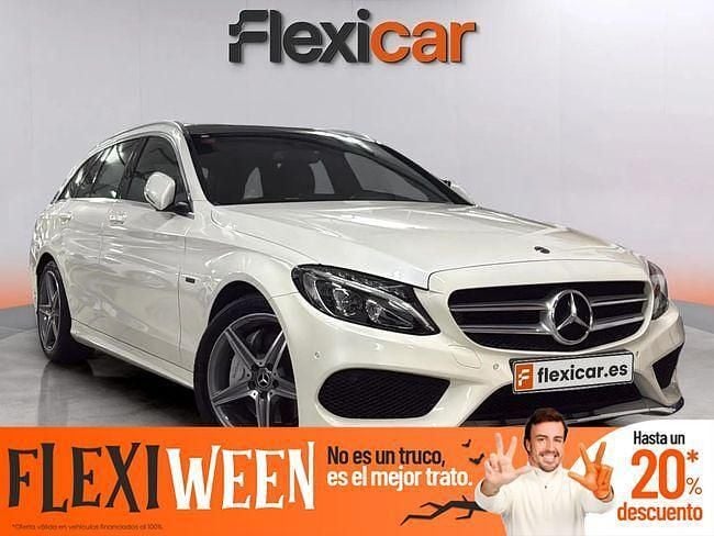 Blanco Usado 2018 Mercedes C350e Familiar | 25.690 € (Precio justo) - Imagen 1/4