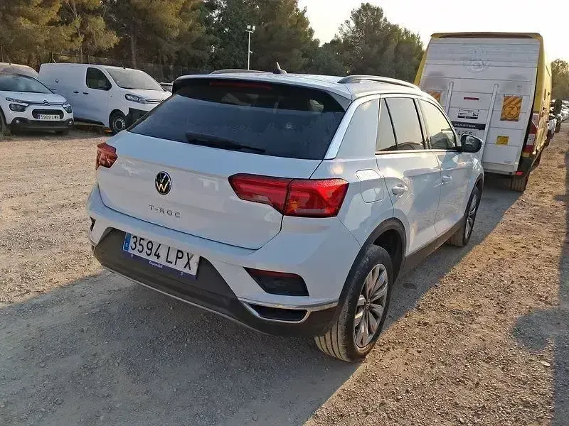 Usado VW T-Roc Advance 110 CV (80 kW) 2021 Blanco SUV