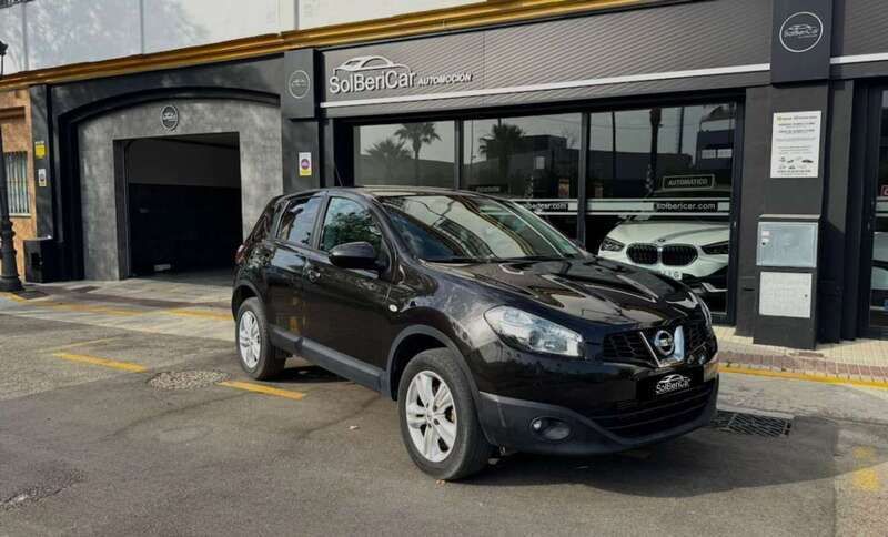 Negro Usado 2013 Nissan Qashqai Acenta SUV | 8900 € (Precio justo) - Imagen 1/4