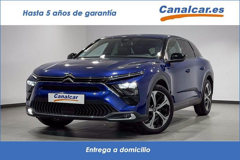 Usado Citroën C5 X Feel 130 CV (95 kW) 2022 Azul Familiar
