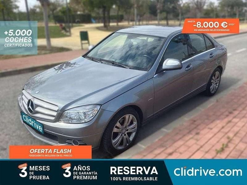 Usado Mercedes C220 170 CV (125 kW) 2008 Gris Berlina