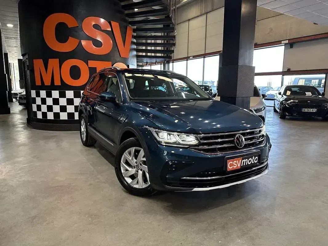 Usado VW Tiguan Elegance 245 CV (180 kW) 2021 Azul SUV