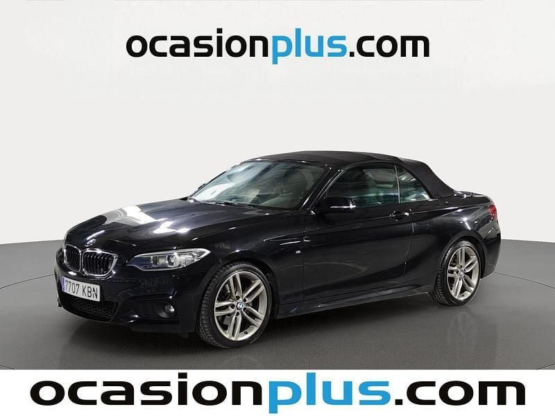 Usado BMW 220 184 CV (135 kW) 2017 Negro Descapotable