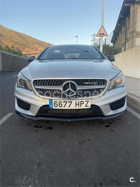 Gris / plata Usado 2013 Mercedes CLA220 AMG line Berlina | 12.500 € (Super precio) - Imagen 1/4