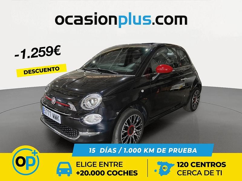 Usado Fiat 500 Red 70 CV (51 kW) 2023 Negro Descapotable