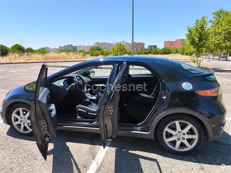 Negro Usado 2006 Honda Civic Sport Berlina | 5000 € (Super precio) - Imagen 1/4