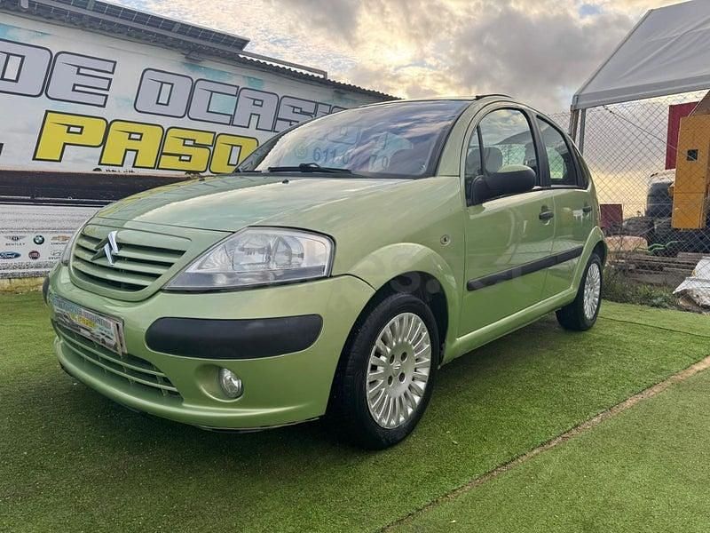 Usado Citroën C3 70 CV (51 kW) 2004 Verde Berlina