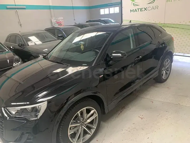 Usado Audi Q3 Sportback S-Line 150 CV (110 kW) 2020 Negro SUV