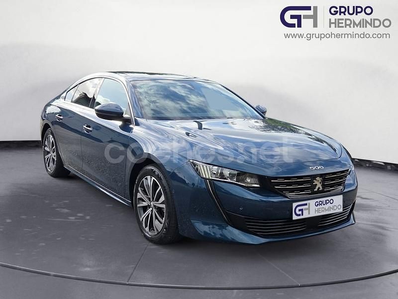 Azul Usado 2021 Peugeot 508 Allure Berlina | 18.885 € (Precio justo) - Imagen 1/4