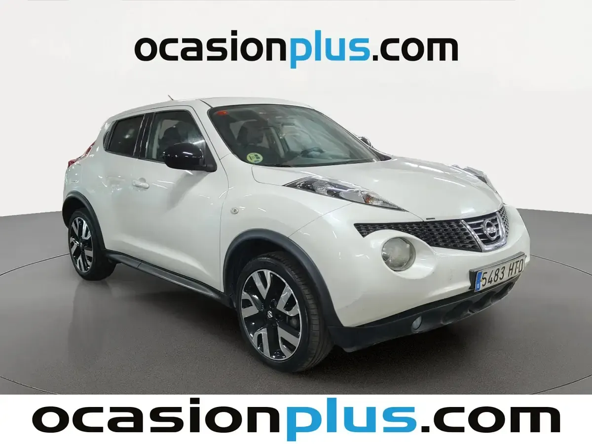 Usado Nissan Juke N-TEC 110 CV (80 kW) 2013 Blanco SUV