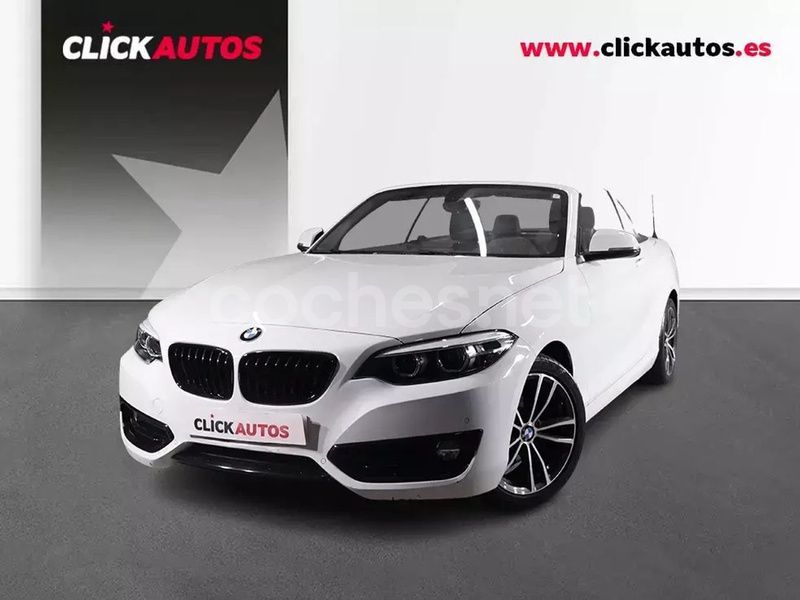 Blanco Usado 2021 BMW 218 Comfort Edition Descapotable | 23.100 € (Buen precio) - Imagen 1/4