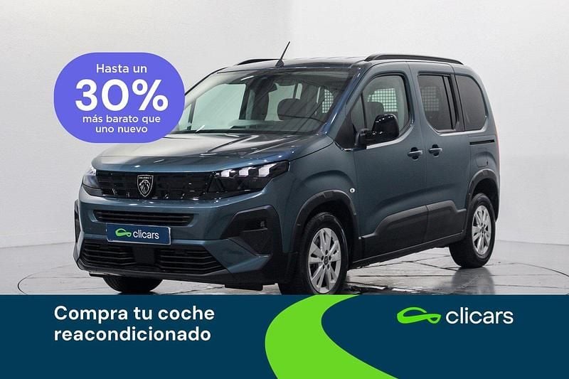 Azul Usado 2024 Peugeot Rifter Allure Monovolumen | 20.990 € (Precio justo) - Imagen 1/4