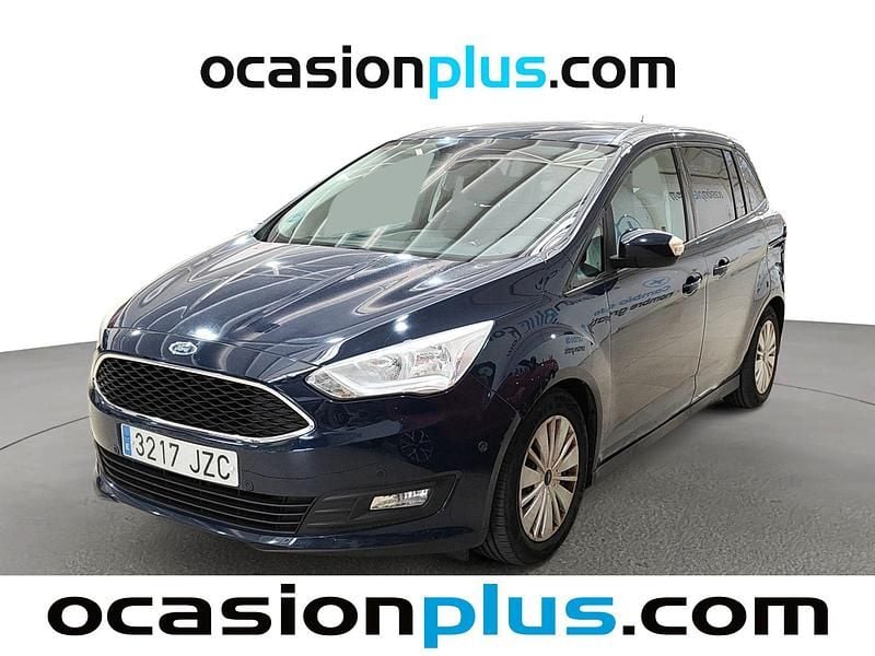 Azul Usado 2017 Ford Grand C-Max Trend+ Monovolumen | 11.300 € (Precio justo) - Imagen 1/4