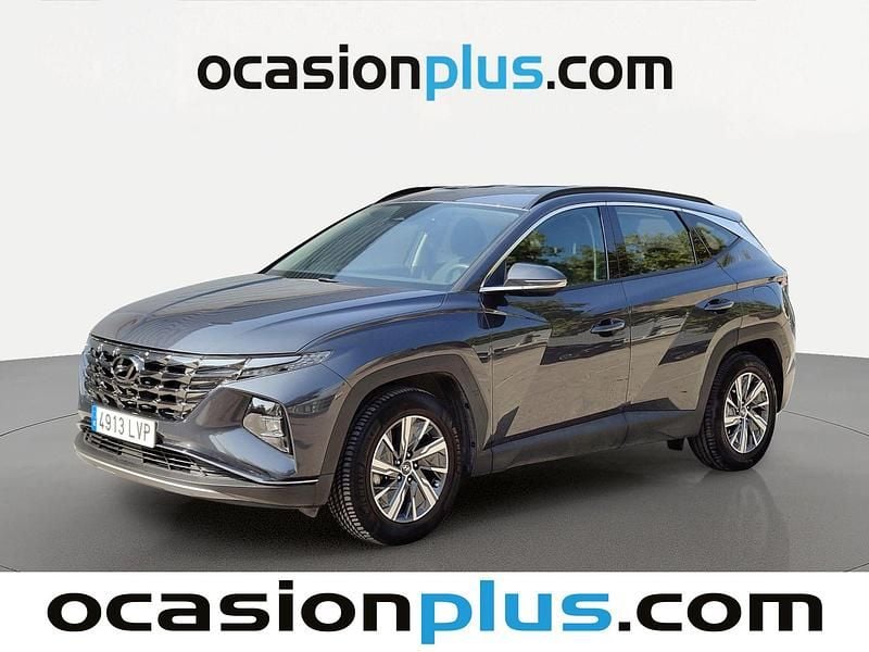 Gris Usado 2021 Hyundai Tucson SUV | 21.728 € (Precio justo) - Imagen 1/4