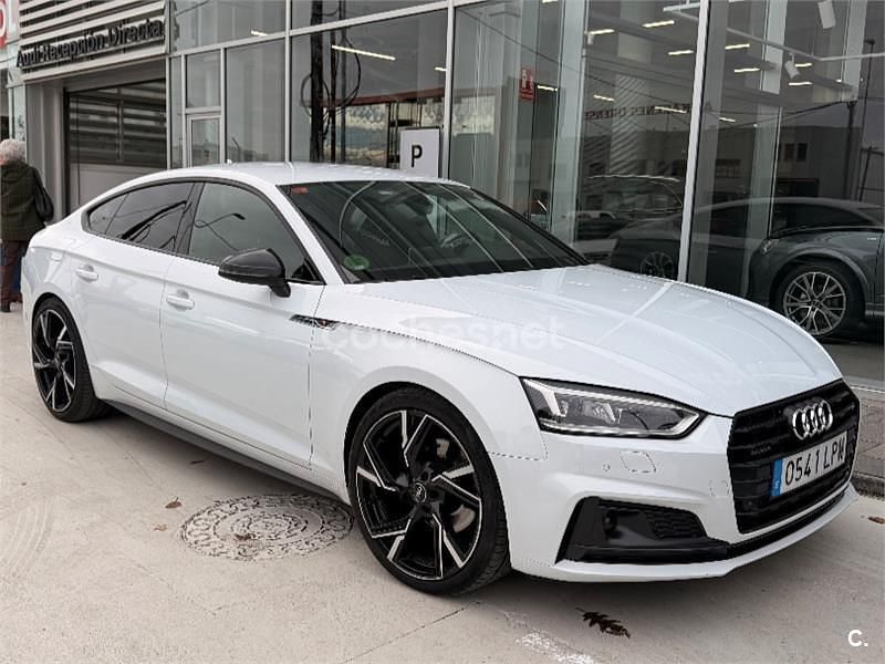 Usado Audi A5 Sportback S-Line 218 CV (160 kW) 2018 Blanco Utilitario