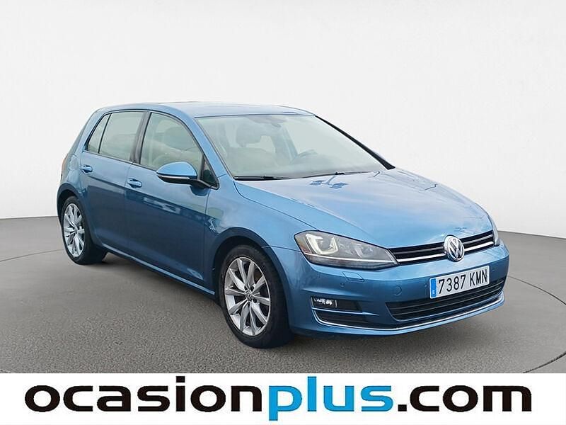 Usado VW Golf VII Sportline 140 CV (102 kW) 2013 Azul Utilitario