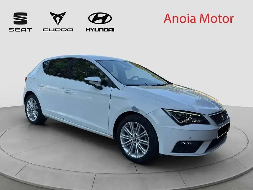 Usado Seat Leon XCELLENCE 150 CV (110 kW) 2019 Blanco Utilitario