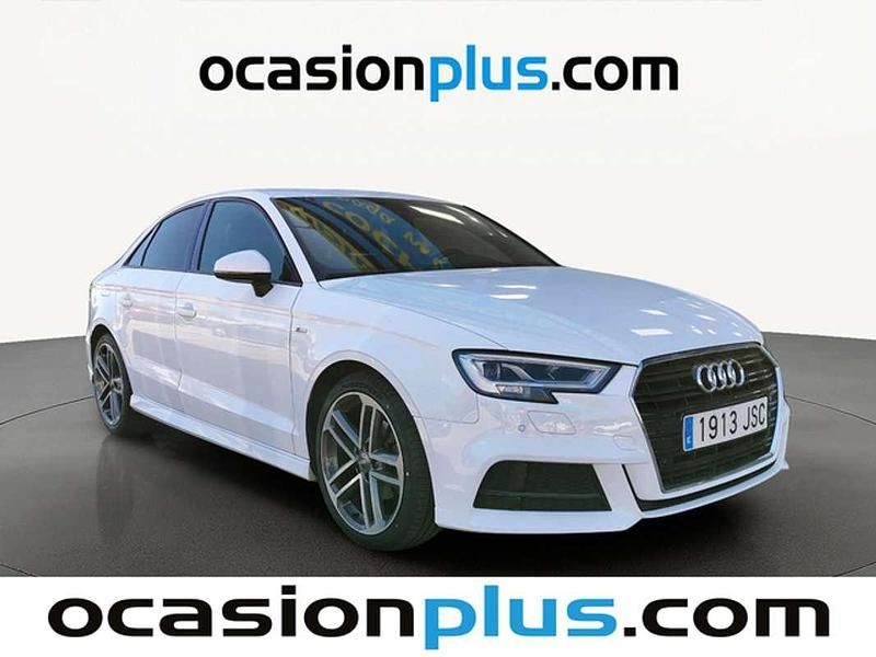Usado Audi A3 S-Line 116 CV (85 kW) 2016 Blanco Berlina