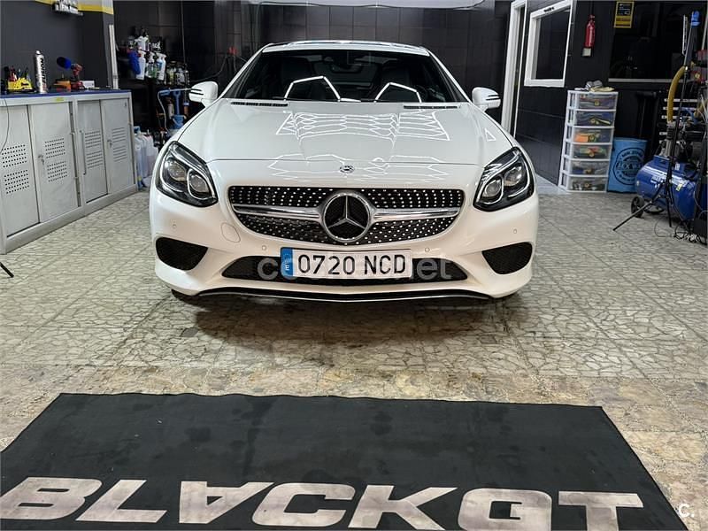 Usado Mercedes SLC200 184 CV (135 kW) 2017 Blanco Descapotable