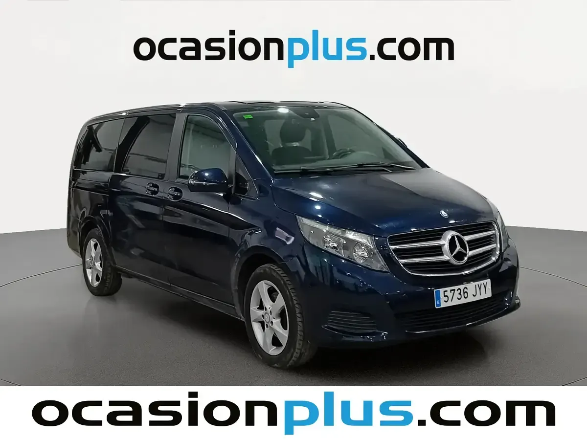 Usado Mercedes V220 Avantgarde 163 CV (119 kW) 2017 Azul Monovolumen