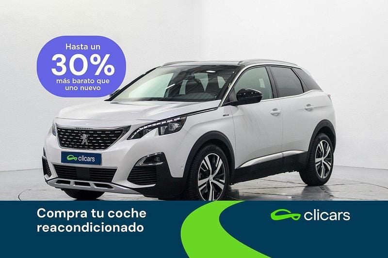 Blanco Usado 2019 Peugeot 3008 GT-line SUV | 19.490 € (Precio justo) - Imagen 1/4