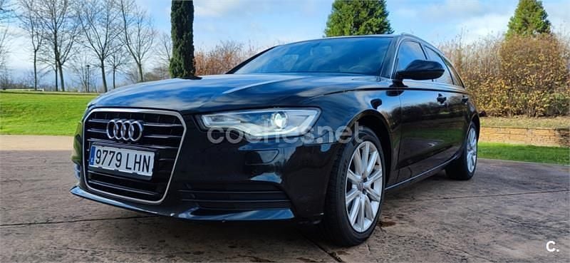 Usado Audi A6 Advanced 177 CV (130 kW) 2013 Negro Familiar
