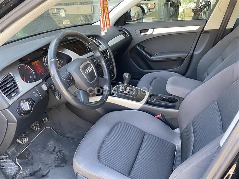 Usado Audi A4 143 CV (105 kW) 2009 Negro Berlina