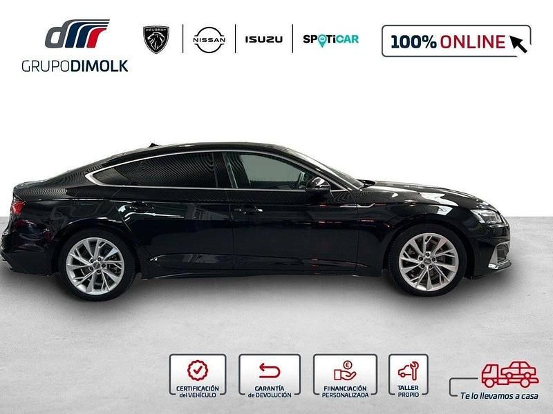 Usado Audi A5 Sportback Advanced 163 CV (119 kW) 2020 Negro Utilitario