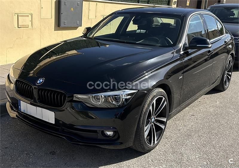 Usado BMW 318 Sport Line 150 CV (110 kW) 2017 Negro Berlina