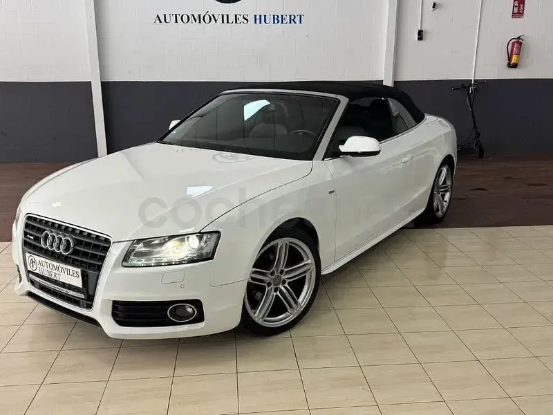 Usado Audi A5 Cabriolet Premium 211 CV (155 kW) 2009 Blanco Descapotable