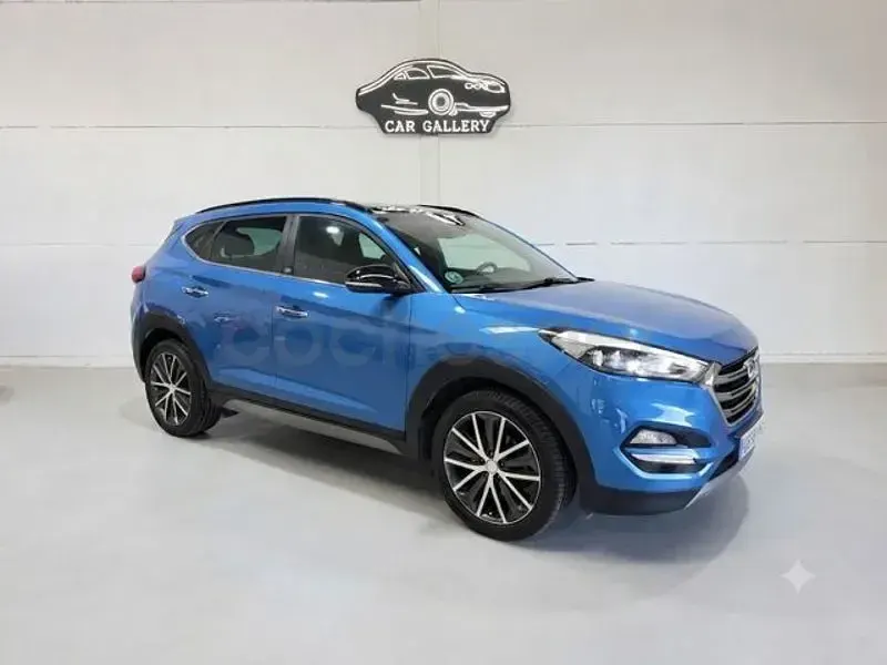 Usado Hyundai Tucson GO! 176 CV (129 kW) 2018 Azul SUV