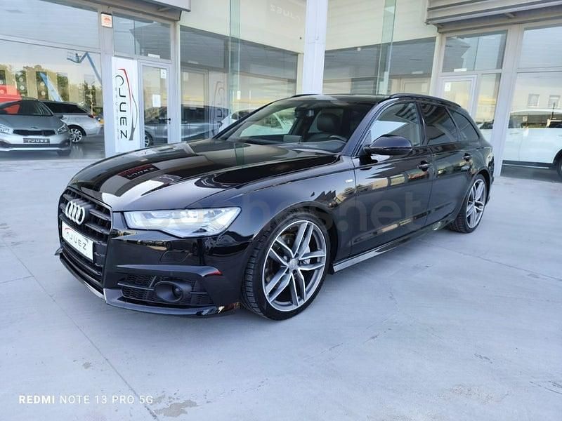 Usado Audi A6 Premium 272 CV (200 kW) 2018 Negro Familiar