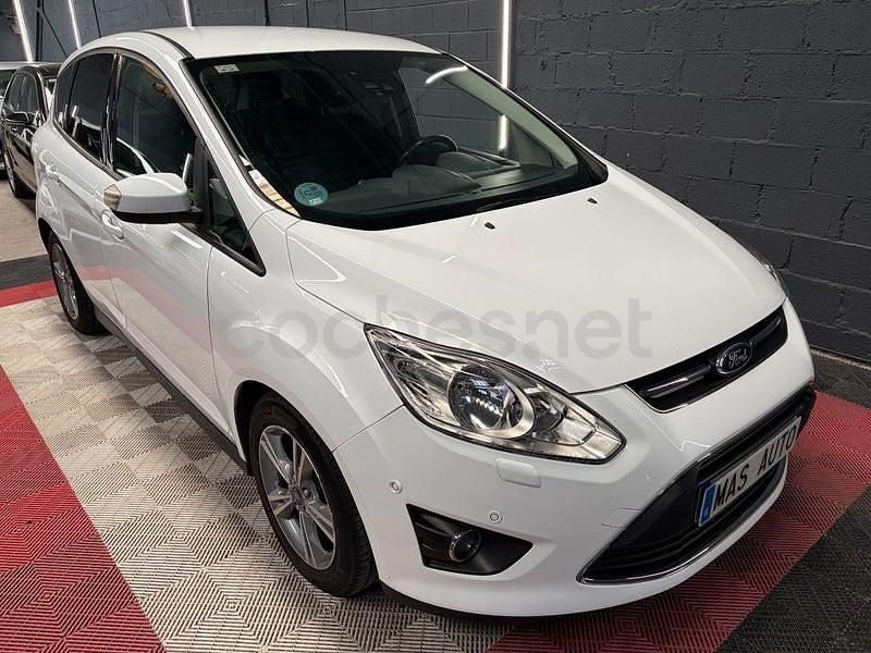 Usado Ford C-MAX 125 CV (91 kW) 2014 Blanco Monovolumen