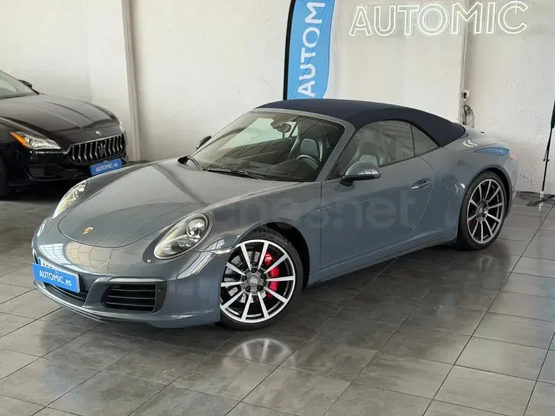 Usado Porsche 911 Carrera 4S 420 CV (308 kW) 2016 Gris / plata Coupe