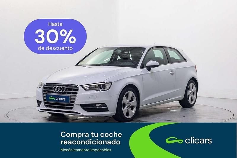Usado Audi A3 Ambition 150 CV (110 kW) 2014 Blanco Utilitario