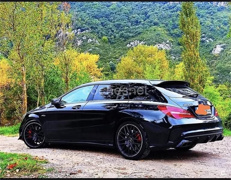 Usado Mercedes CLA45 AMG Shooting Brake 381 CV (280 kW) 2017 Negro Familiar
