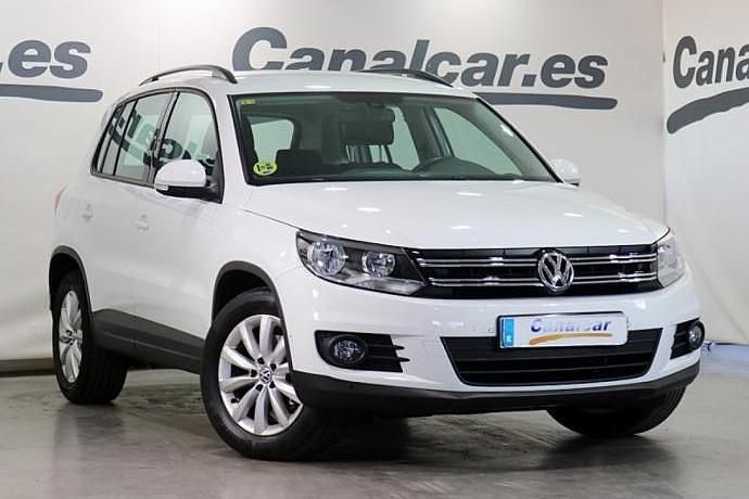 Usado VW Tiguan 110 CV (80 kW) 2014 Blanco SUV