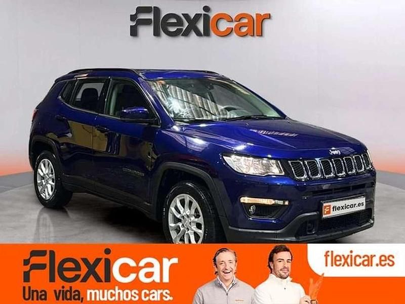 Azul Usado 2021 Jeep Compass Longitude SUV | 14.970 € (Super precio) - Imagen 1/4