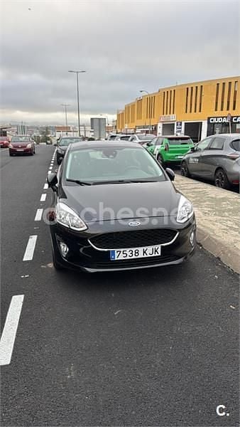 Usado Ford Fiesta Trend 85 CV (62 kW) 2018 Negro Utilitario