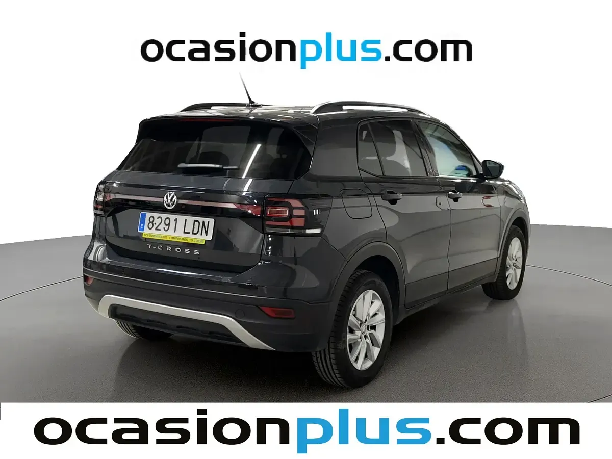 Usado VW T-Cross Advance 116 CV (85 kW) 2019 Gris SUV