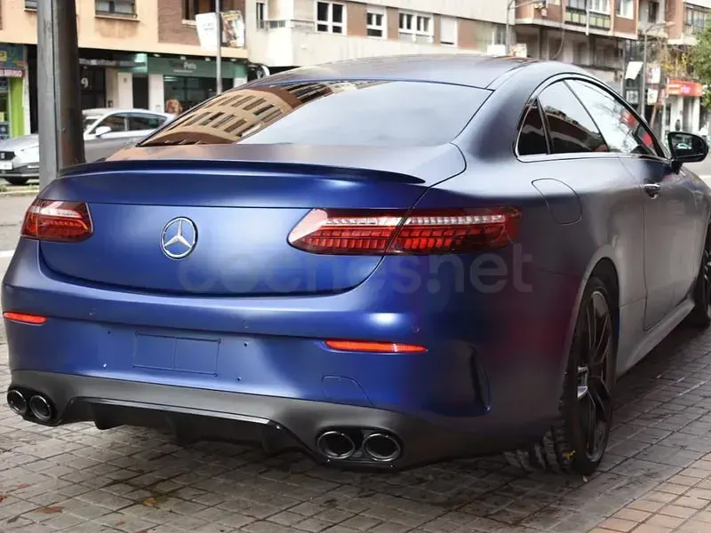 Usado Mercedes E53 AMG 435 CV (319 kW) 2021 Azul Coupe