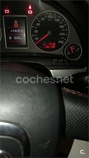 Usado Audi A4 140 CV (102 kW) 2007 Negro Berlina