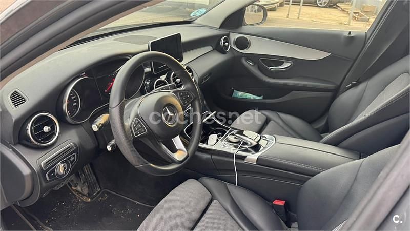 Usado Mercedes C220 170 CV (125 kW) 2018 Gris / plata Berlina