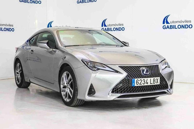 Usado Lexus RC300h Executive Line 223 CV (164 kW) 2019 Gris Coupe
