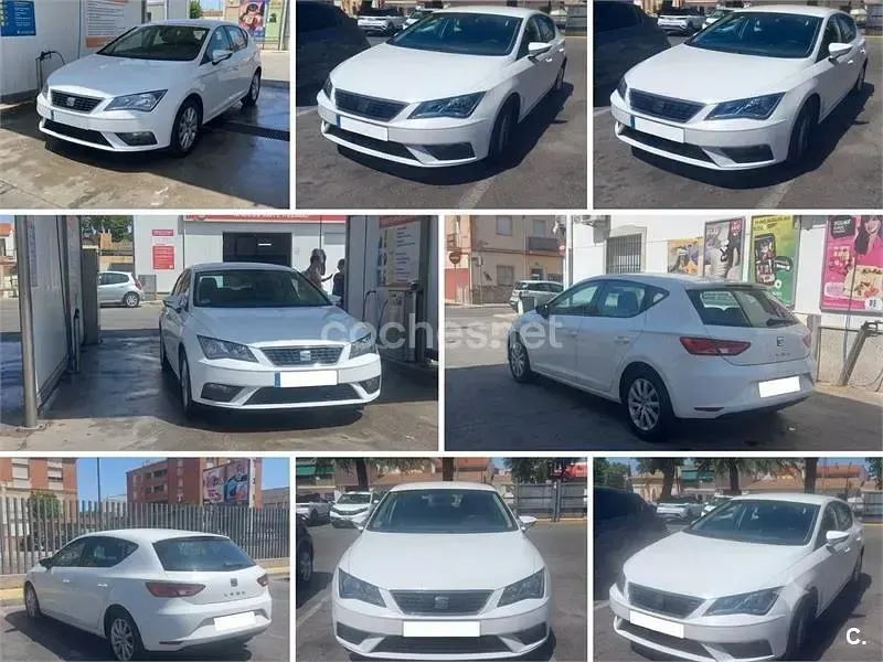 Usado Seat Leon Reference 115 CV (84 kW) 2019 Blanco Berlina