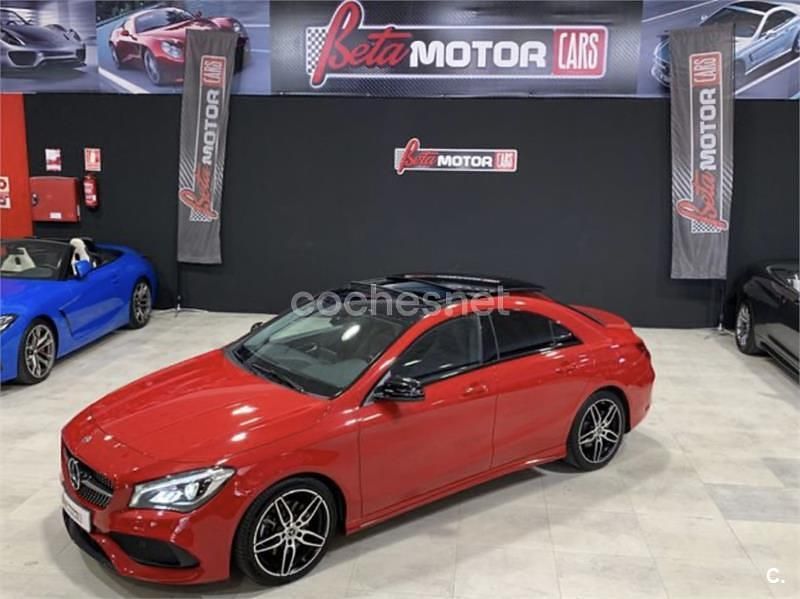Rojo Usado 2018 Mercedes CLA220 Berlina | 22.900 € (Precio justo) - Imagen 1/4