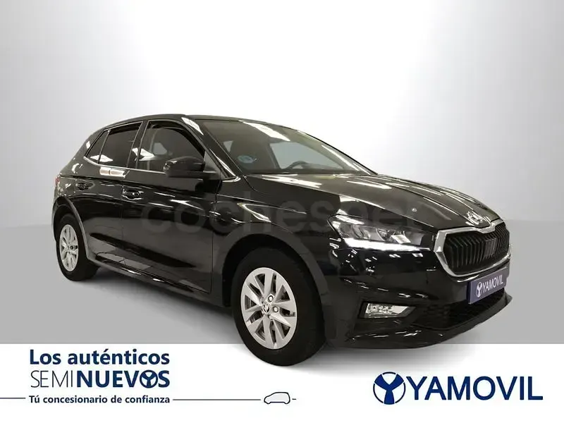 Usado Skoda Fabia Ambition 110 CV (80 kW) 2023 Negro Utilitario