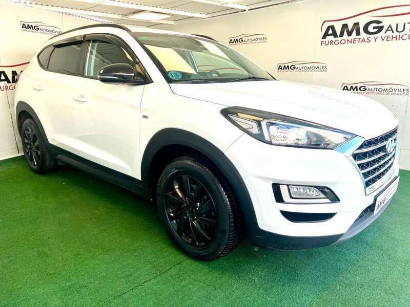 Blanco Usado 2018 Hyundai Tucson SUV | 19.499 € (Precio justo) - Imagen 1/4