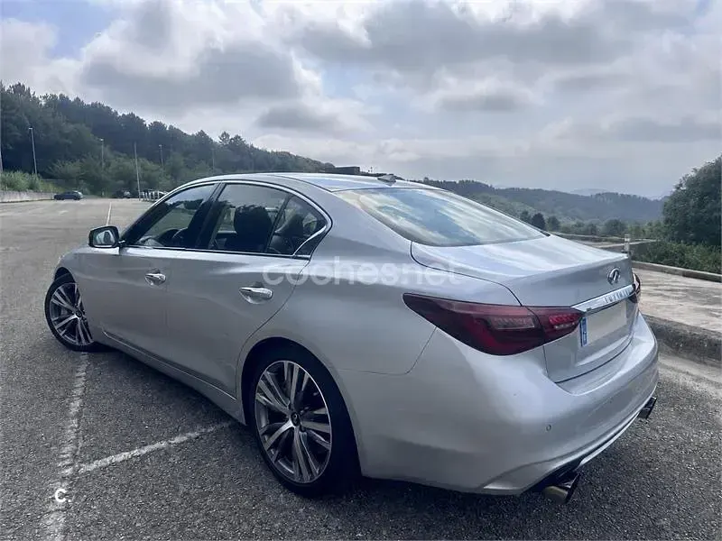 Usado Infiniti Q50 Sport Tech 364 CV (267 kW) 2019 Gris / plata Berlina